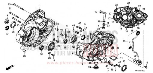 CARTER MOTEUR CRF450RL de 2020